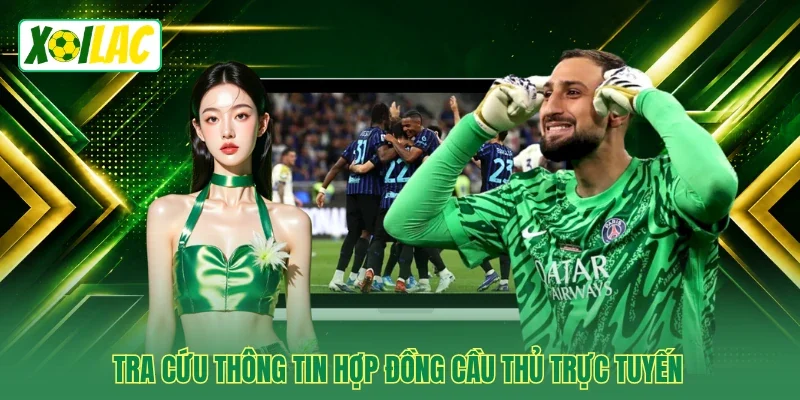 Tra cứu thông tin hợp đồng cầu thủ trực tuyến