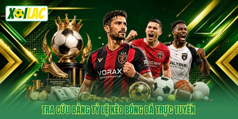 Tra cứu bảng tỷ lệ kèo bóng đá trực tuyến